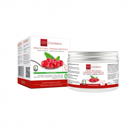 Krem do ciała - Formuła odżywcza GoCranberry 200 ml