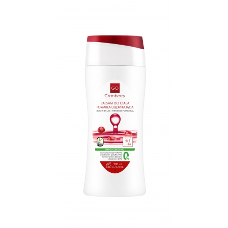 Balsam do ciała - Formuła ujędrniająca GoCranberry 200 ml