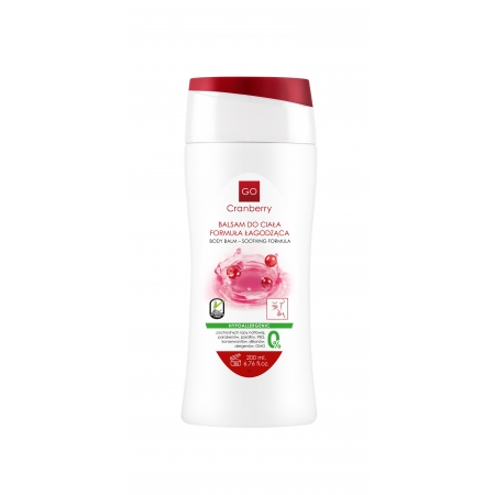 Balsam do ciała - Formuła łagodząca GoCranberry 200 ml