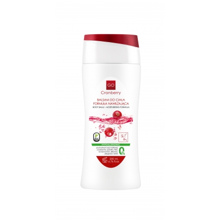 Balsam Do Ciała – Formuła Nawilżająca GoCranberry 200 ml