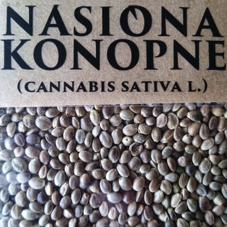 Nasiona konopne 250g (lekko prażone)