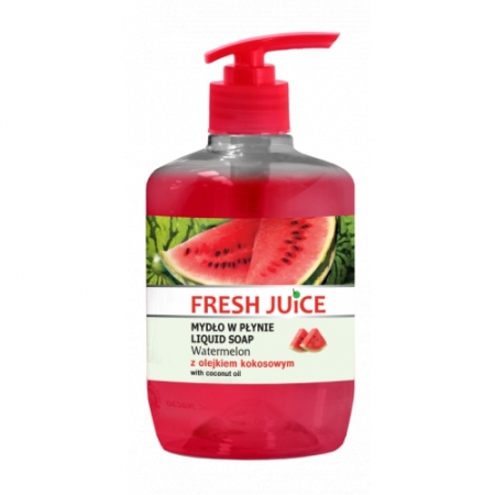 Fresh Juice - Kremowe mydło - Watermelon - z olejkiem kokosowym, 460ml