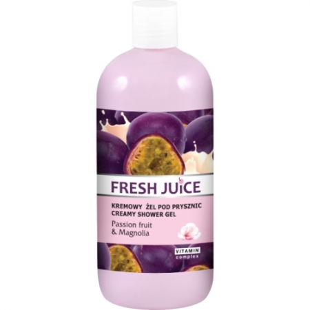 Fresh Juice Kremowy żel pod prysznic Passion fruit & Magnolia, 500ml