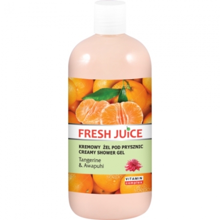 Fresh Juice Kremowy żel pod prysznic Tangerine & Awapuhi, 500ml