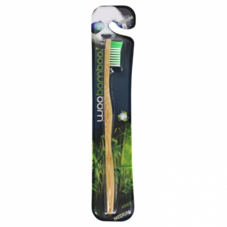 WOOBAMBOO SZCZOTECZKA DO ZĘBÓW MEDIUM
